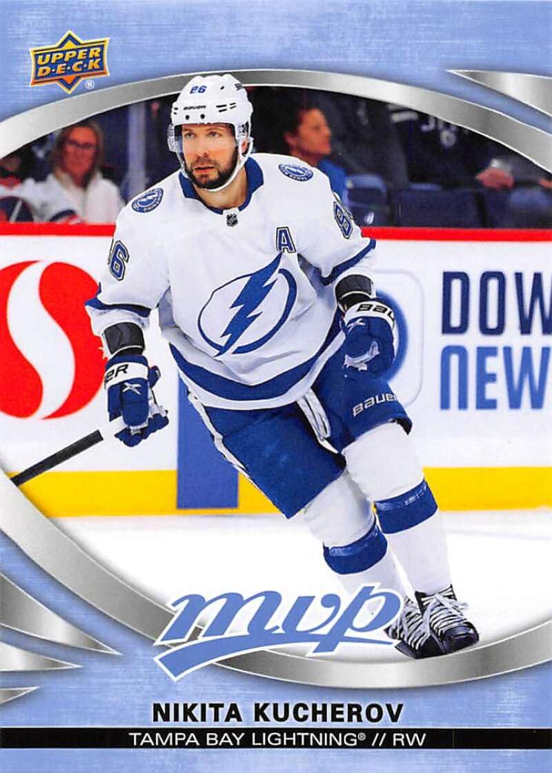 Amazon.com: 2023-24 Upper Deck MVP #123 Nikita Kucherov Tampa Bay